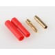 konektor M 2 SET RED Gold