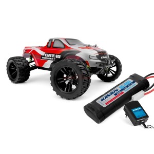 KAVAN GRT-10 Thunder 2,4 GHz 4WD Monster Truck 1:10 - Červený - RTR