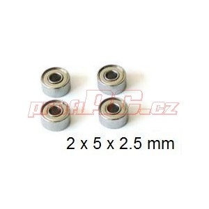 T450S Ložisko 2x5x2.5 mm (BR020225)