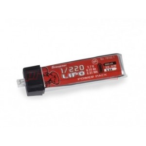 Power Pack LiPo 1/220mAh 3,7 V 45C